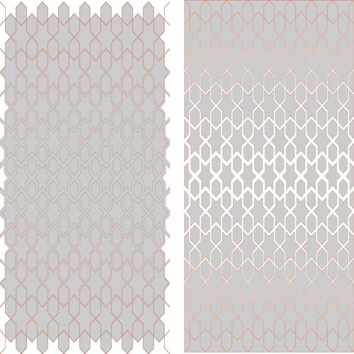 طرح الگوی صفحه هندسی انتزاعی برای برش لیزری - abstract geometric screen pattern for laser cut ve - برای دستگاه CNC چوب و لیزر (سی ان سی)
