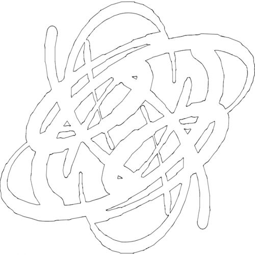 طرح انتزاعی الگو - abstract pattern - برای دستگاه CNC چوب و لیزر (سی ان سی)