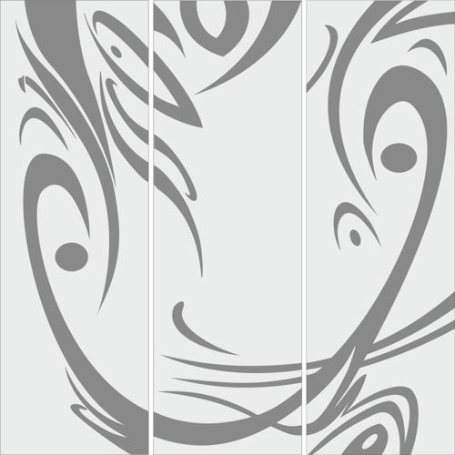 طرح طراحی سندبلاست انتزاعی - abstract sandblast design ve - برای دستگاه CNC چوب و لیزر (سی ان سی)