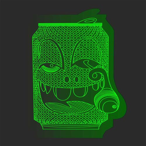 طرح لامپ اکریلیک طرح برای برش لیزری - acrylic lamp 3 layout for laser cut ve - برای دستگاه CNC چوب و لیزر (سی ان سی)