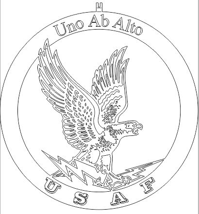 طرح aguia-eagle-line-art