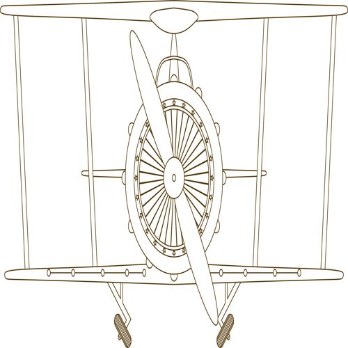 طرح ساعت هواپیما ساعت - airplane clock - برای دستگاه CNC چوب و لیزر (سی ان سی)