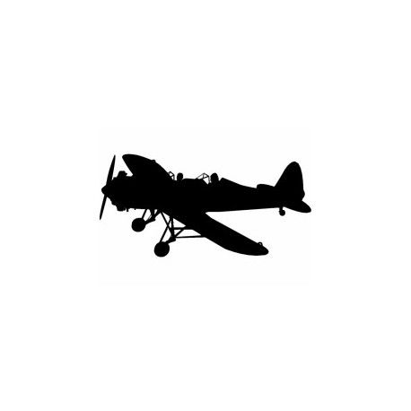 طرح هواپیما سیلوئت سایه - airplane silhouette - برای دستگاه CNC چوب و لیزر (سی ان سی)