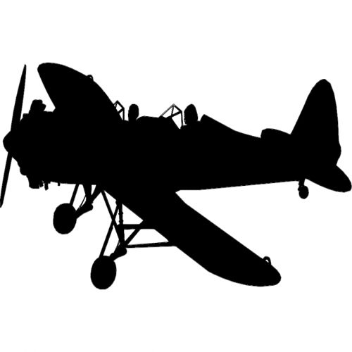 طرح هواپیما وکتور - airplane vector - برای دستگاه CNC چوب و لیزر (سی ان سی)
