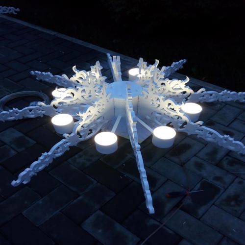 طرح چراغ‌های سقفی برش لیزری شگفت‌انگیز - amazing laser cut ceiling lights ve - برای دستگاه CNC چوب و لیزر (سی ان سی)