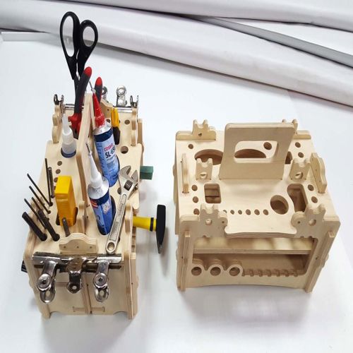 طرح ابزار سازمان دهنده فوق العاده لیزری - amazing tool organizer lasercut ve - برای دستگاه CNC چوب و لیزر (سی ان سی)