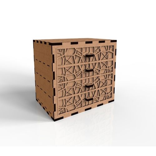 طرح جعبه چوبی شگفت‌انگیز لیزر - amazing wooden box laser cut - برای دستگاه CNC چوب و لیزر (سی ان سی)