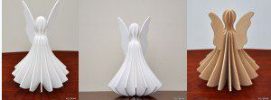 طرح محصولات سه بعدی فرشته برای برش لیزری - angel 3d products for laser cut - برای دستگاه CNC چوب و لیزر (سی ان سی)