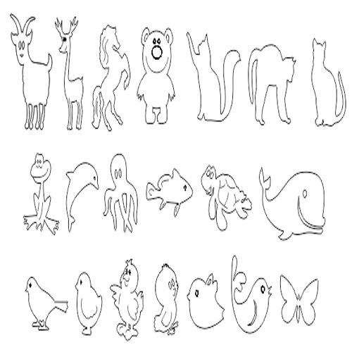 طرح animal-and-fish-drawing