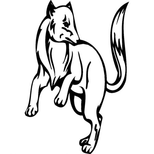 طرح حیوان نماد کانگورو - animal mascot kangaroo - برای دستگاه CNC چوب و لیزر (سی ان سی)