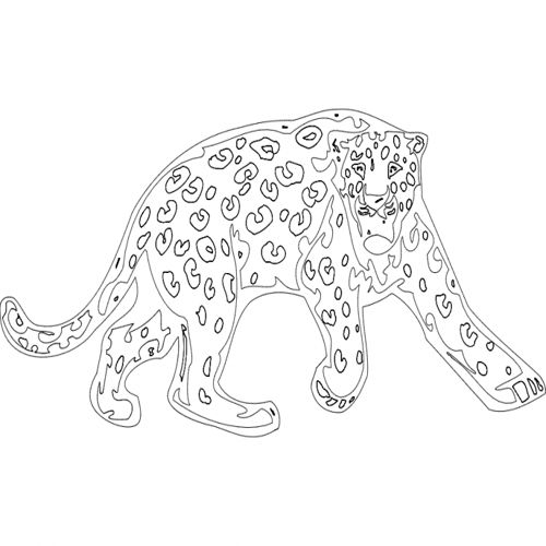 طرح نمادهای حیوانات شیر شیر - animal mascots lion - برای دستگاه CNC چوب و لیزر (سی ان سی)
