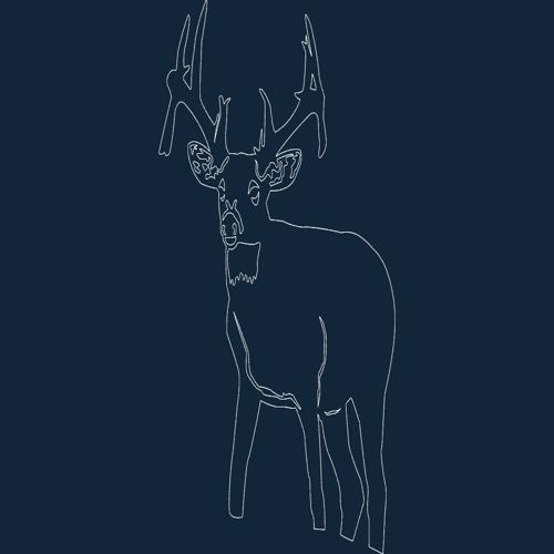 طرح حیوانات - animals 2 22 - برای دستگاه CNC چوب و لیزر (سی ان سی)