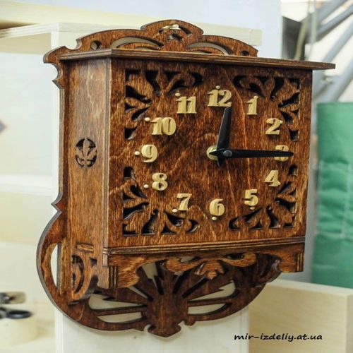 طرح ساعت دیواری طرح اره مویی قدیمی با برش لیزری قاب - antique scroll saw pattern wall clock laser cut ve - برای دستگاه CNC چوب و لیزر (سی ان سی)