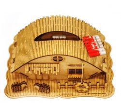 طرح مدل مونتاژ مزرعه حیوانات حیوانات - assembly model of farm animals ve - برای دستگاه CNC چوب و لیزر (سی ان سی)