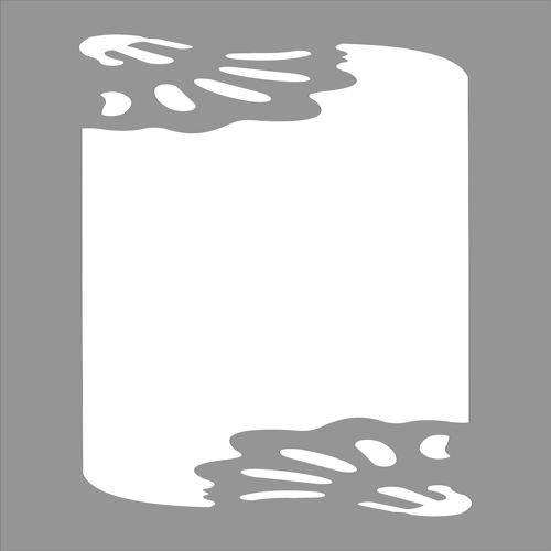 طرح طراحی صفحه حباب برای برش لیزری - baffle screen design for laser cut ve - برای دستگاه CNC چوب و لیزر (سی ان سی)