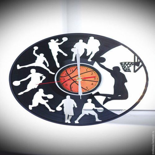 طرح ساعت بسکتبال ساعت - basketball clock - برای دستگاه CNC چوب و لیزر (سی ان سی)