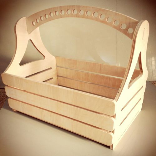 طرح سبد - basket - برای دستگاه CNC چوب و لیزر (سی ان سی)