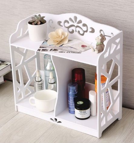 طرح قفسه توالت حمام قفسه نگهداری قفسه برای برش لیزری - bathroom vanity shelf storage rack for laser cut ve - برای دستگاه CNC چوب و لیزر (سی ان سی)