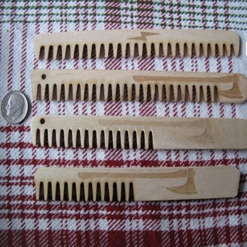 طرح ریش شانه - beard combs ve - برای دستگاه CNC چوب و لیزر (سی ان سی)