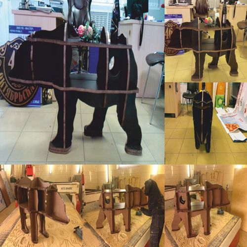طرح وکتور برش لیزر روتر cnc خرس برش لیزر - bear shelf plan vector cnc router laser cut - برای دستگاه CNC چوب و لیزر (سی ان سی)