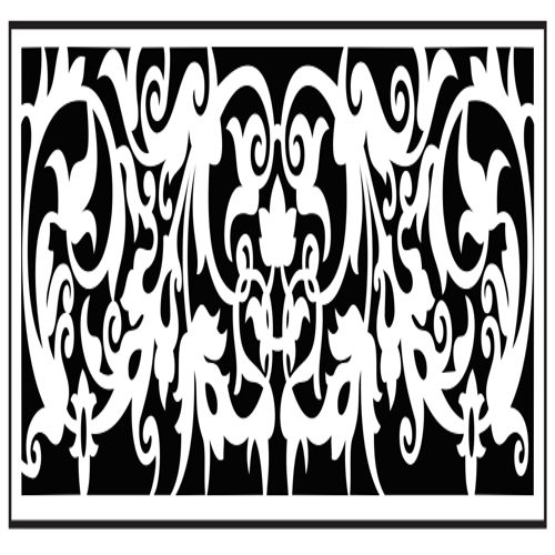 طرح نمونه بافل زیبا تزئین شده با اتاق نشیمن پارکینگ - beautiful baffle sample decorated with living room - برای دستگاه CNC چوب و لیزر (سی ان سی)