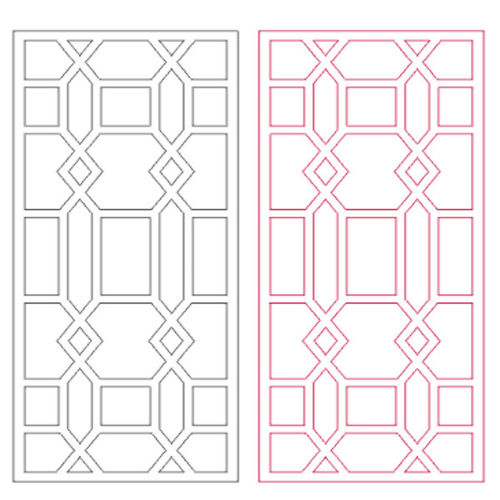 طرح پارتیشن اتاق نشیمن زیبا الگو - beautiful living room partition pattern - برای دستگاه CNC چوب و لیزر (سی ان سی)