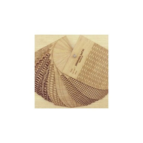 طرح الگوی کندوی زنبوری لولا زندگی قالب برای برش لیزری - beehive pattern living hinge template for laser cut - برای دستگاه CNC چوب و لیزر (سی ان سی)