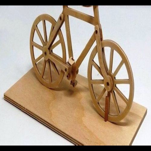 طرح دوچرخه دوچرخه برای برش لیزری - bisiklet bike for laser cut - برای دستگاه CNC چوب و لیزر (سی ان سی)