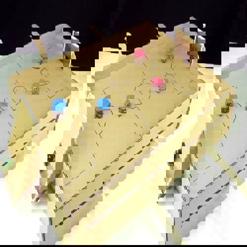 طرح بازی تخته‌ای فوتبال برش لیزری - board game football laser cutting ve - برای دستگاه CNC چوب و لیزر (سی ان سی)