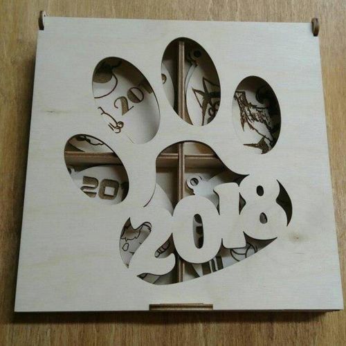 طرح جعبه 0 8 - box 2018 ve - برای دستگاه CNC چوب و لیزر (سی ان سی)
