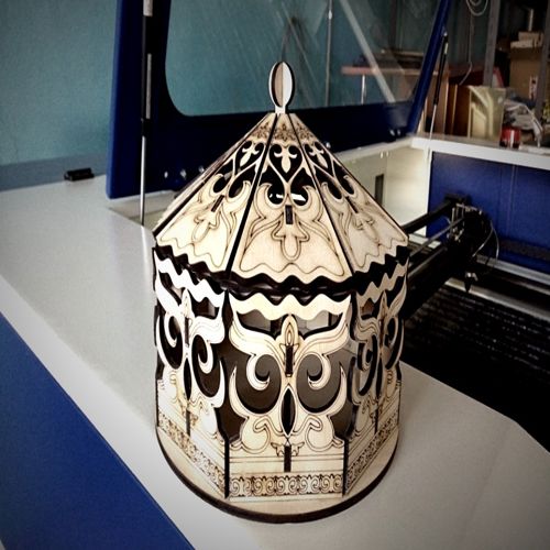طرح جعبه سبد - box basket ve - برای دستگاه CNC چوب و لیزر (سی ان سی)