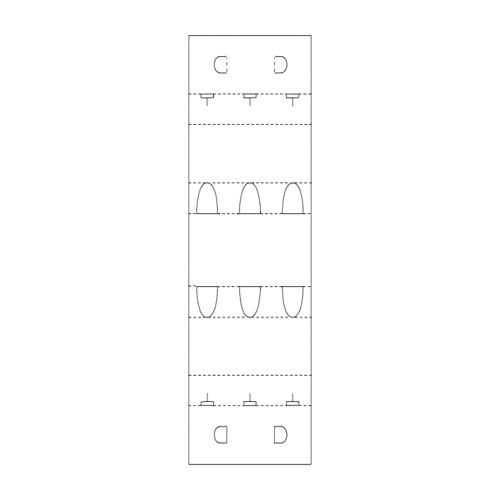 طرح جعبه برش طراحی - box cutout design - برای دستگاه CNC چوب و لیزر (سی ان سی)