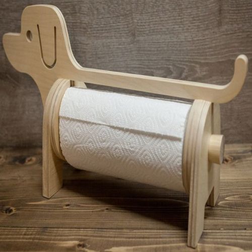 طرح جا دستمال کاغذی چوبی بوکسور - boxer wooden tissue holder ve - برای دستگاه CNC چوب و لیزر (سی ان سی)