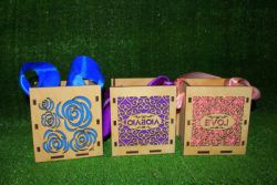 طرح جعبه برای حمل چیزها برای برش لیزری - boxes to carry things for laser cut ve - برای دستگاه CNC چوب و لیزر (سی ان سی)