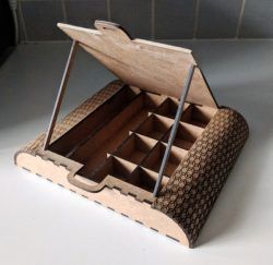 طرح جعبه سازمان دهنده برای برش لیزر cnc - box organizer for laser cut cnc - برای دستگاه CNC چوب و لیزر (سی ان سی)
