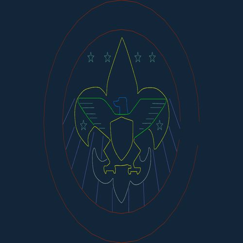 طرح پسر پیشاهنگ - boy scouts - برای دستگاه CNC چوب و لیزر (سی ان سی)