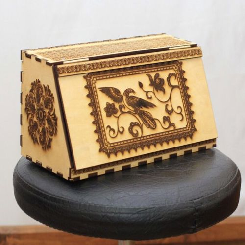 طرح الگوی سبد نان برای برش لیزری - bread baskets pattern for laser cut ve - برای دستگاه CNC چوب و لیزر (سی ان سی)