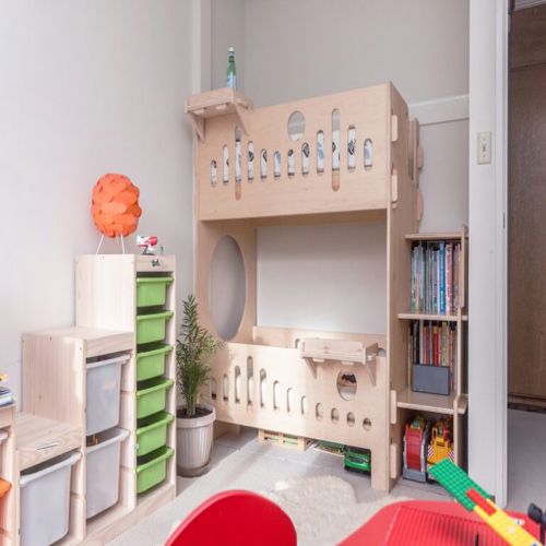طرح پروژه های پروژه ایده طرح برای تخت دوطبقه لیزری - bunk beds router projects project ideas plans for laser cut - برای دستگاه CNC چوب و لیزر (سی ان سی)