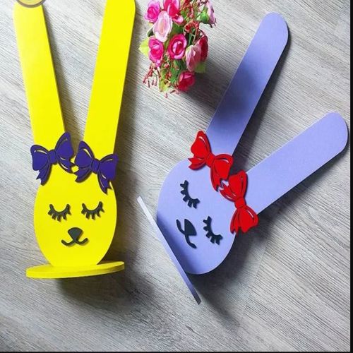 طرح bunny-rubber-band-holderand-ve