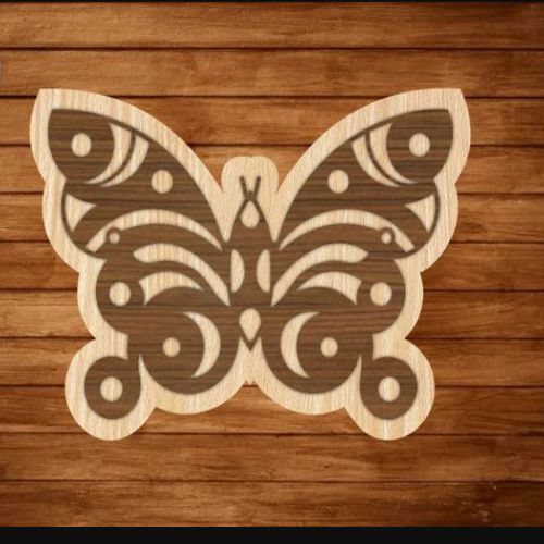 طرح butterfly-cricut