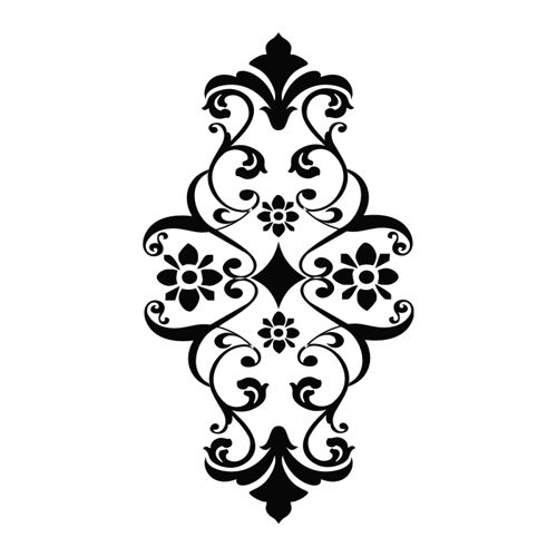 طرح وکتور آماده برش طراحی استنسیل  برای دستگاه CNC چوب و لیزر ( سی ان سی )