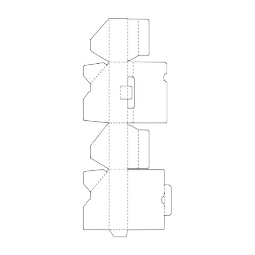 طرح جعبه کارتن - cardboard box - برای دستگاه CNC چوب و لیزر (سی ان سی)