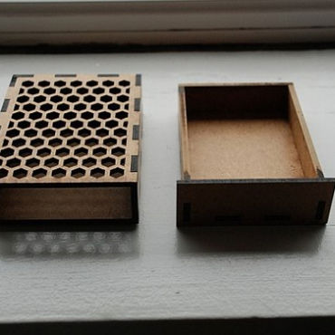 طرح جعبه کارت برای برش لیزری - card box layout for laser cut ve - برای دستگاه CNC چوب و لیزر (سی ان سی)