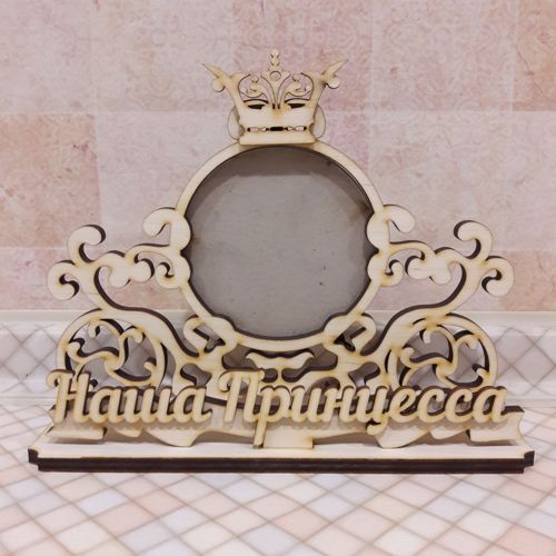 طرح قاب عکس کالسکه برای برش لیزری - carriage picture frame for laser cut ve - برای دستگاه CNC چوب و لیزر (سی ان سی)