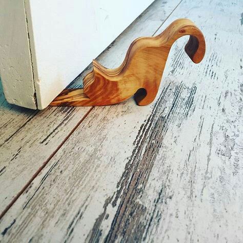 طرح قالب برش cnc برای درب چوبی گربه لیزری - cat wooden door stop wedge cnc cut template for laser cut - برای دستگاه CNC چوب و لیزر (سی ان سی)