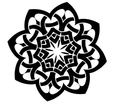 طرح هنر سلتیک الگو - celtic art pattern - برای دستگاه CNC چوب و لیزر (سی ان سی)