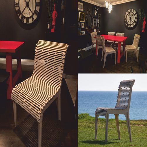 طرح صندلی الکس - chair alex ve - برای دستگاه CNC چوب و لیزر (سی ان سی)