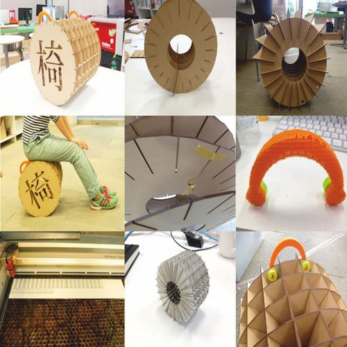 طرح صندلی koroga - chair koroga ve - برای دستگاه CNC چوب و لیزر (سی ان سی)