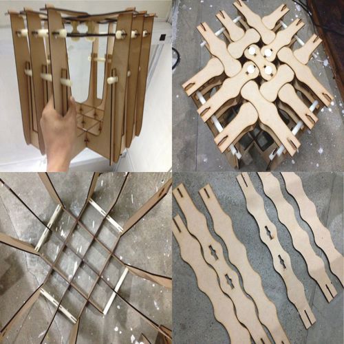 طرح صندلی mdi - chair mdi - برای دستگاه CNC چوب و لیزر (سی ان سی)