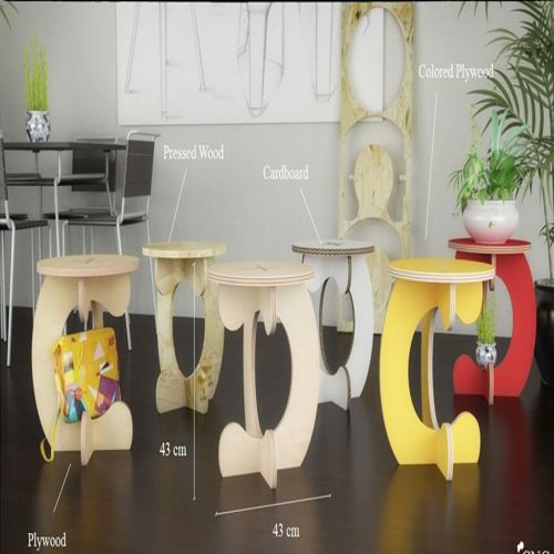 طرح صندلی میمون - chair monkey - برای دستگاه CNC چوب و لیزر (سی ان سی)